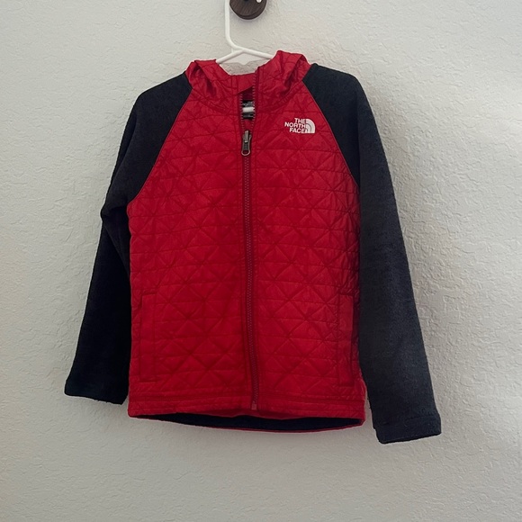 The North Face Other - The North Face Toddler  Quilted Red and Black Jacket